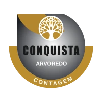 Logo do Condomínio Conquista Arvoredo Contagem como prova social e cliente da Conservadora Legionários para facilities e gestão de condomínios em Contagem (MG).